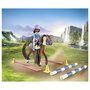 Playmobil 71355 Set Granja Horses of Waterfall con Zoe & Blaze y Pista de Carreras para Niños de 5 a 12 Años