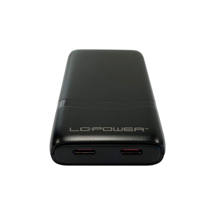 LC-Power LC-NB-GAN-65-ST Cargador GaN de 65 W con 2x USB-C