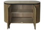 DKD Home Decor Estantería Paulownia y Metal Natural 110x39x170