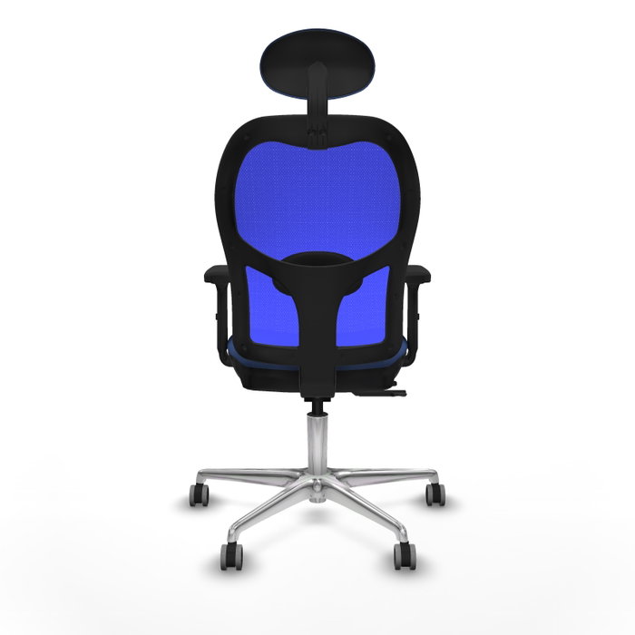 PIQUERAS Y CRESPO Silla de oficina Jorquera con mecanismo Sincro/Traslack Azul PIQUERAS Y CRESPO Silla de oficina Jorquera con mecanismo Sincro/Traslack Azul