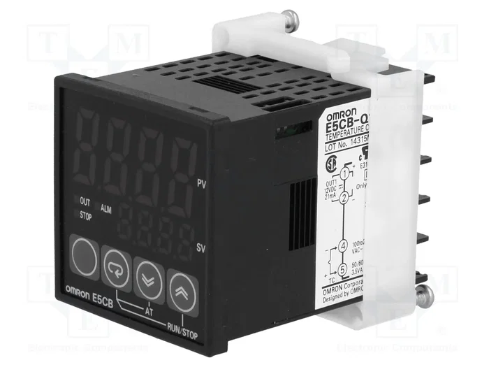OMRON E5CB-Q1TC Regulador de Temperatura 100-240V AC OMRON E5CB-Q1TC Regulador de Temperatura 100-240V AC