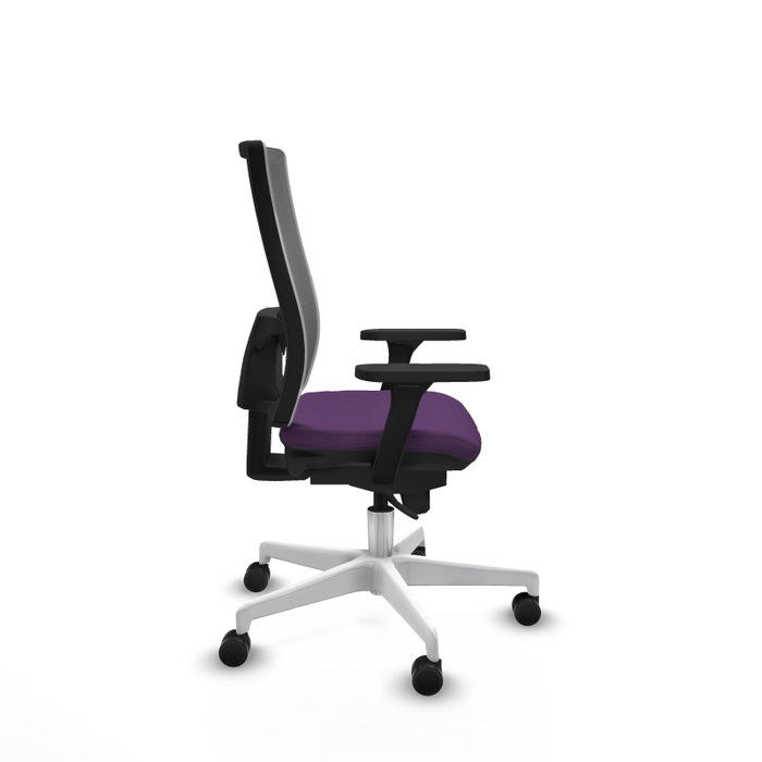 PIQUERAS Y CRESPO Silla de oficina Horna con mecanismo Sincro, Morado y Gris PIQUERAS Y CRESPO Silla de oficina Horna con mecanismo Sincro, Morado y Gris