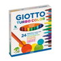 Giotto Turbo Color Estuche de 24 Rotuladores Surtidos