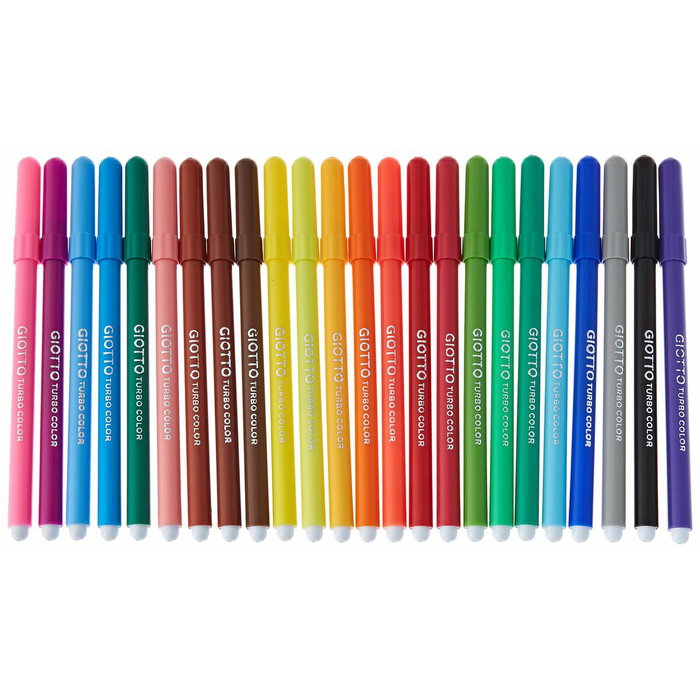 Giotto Turbo Color Estuche de 24 Rotuladores Surtidos