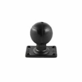 ZEBRA Componente de base rectangular RAM con bola de goma de 2.25 pulgadas