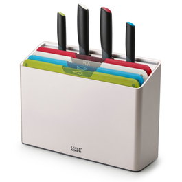 Joseph Joseph Folio Icon Plus Set de 8 piezas de tablas de cortar y cuchillos