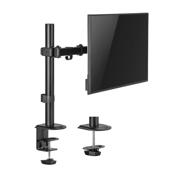 Aisens Soporte de Mesa ECO Giratorio e Inclinable para Monitor/TV 17-32 Pulgadas, Negro