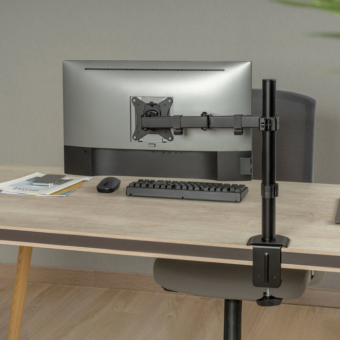 Aisens Soporte de Mesa ECO Giratorio e Inclinable para Monitor/TV 17-32 Pulgadas, Negro