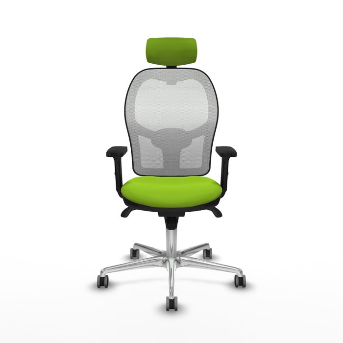 PIQUERAS Y CRESPO Silla de oficina Jorquera Pistacho y Blanco PIQUERAS Y CRESPO Silla de oficina Jorquera Pistacho y Blanco