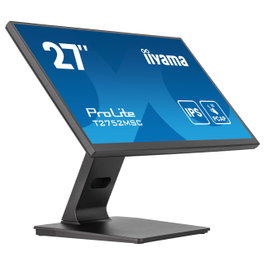 Iiyama ProLite T2752MSC-B1AG Monitor Táctil de 68.6 cm (27") Full HD IPS, 1920 x 1080, 100 Hz, 5 ms, HDMI, DisplayPort, USB, Negro