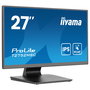 Iiyama ProLite T2752MSC-B1AG Monitor Táctil de 68.6 cm (27") Full HD IPS, 1920 x 1080, 100 Hz, 5 ms, HDMI, DisplayPort, USB, Negro