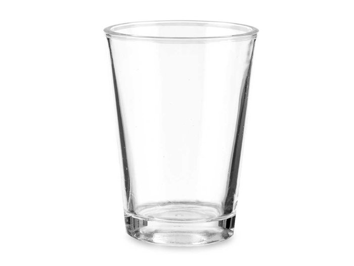 Vivalto Set 4 Vasos Vidrio Carajillo 140 ml, Transparente, 14.5x9x11 cm (Set de 24)