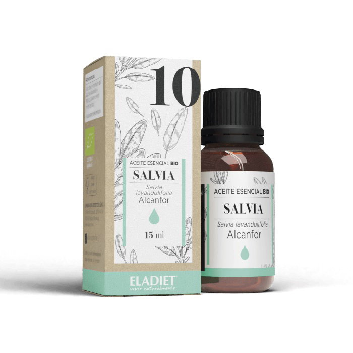 ELADIET Aceite Esencial de Salvia BIO 15 ml