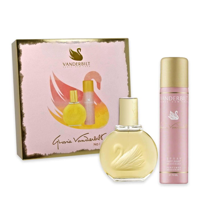 Gloria Vanderbilt Pack eau de toilette 100 ml vaporizador + desodorante 150 ml vaporizador Gloria Vanderbilt Pack eau de toilette 100 ml vaporizador + desodorante 150 ml vaporizador