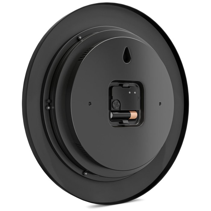 Mebus 19453 Reloj de Pared Controlado por Radio con Termómetro e Higrómetro