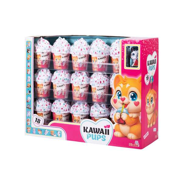 Smoby Figura Kawaii Pups Minifiguras Sorpresa Smoby Figura Kawaii Pups Minifiguras Sorpresa