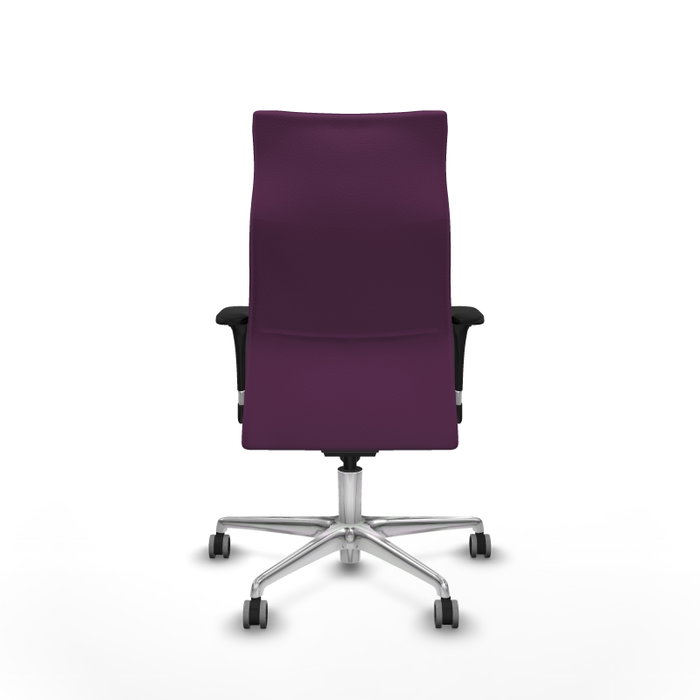 PIQUERAS Y CRESPO Sillón Albacete Morado con Mecanismo Sincro y Base de Aluminio PIQUERAS Y CRESPO Sillón Albacete Morado con Mecanismo Sincro y Base de Aluminio