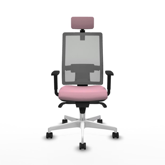 PIQUERAS Y CRESPO Silla de oficina Horna Rosa con mecanismo Sincro PIQUERAS Y CRESPO Silla de oficina Horna Rosa con mecanismo Sincro