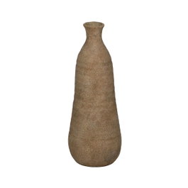Ixia Jarrón de Cerámica Beige Decoración 21 x 21 x 51 cm