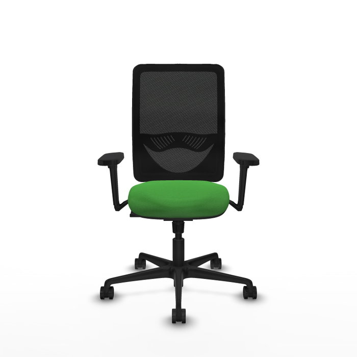 PIQUERAS Y CRESPO Silla de oficina Zulema con Mecanismo Sincro Verde y Negro PIQUERAS Y CRESPO Silla de oficina Zulema con Mecanismo Sincro Verde y Negro