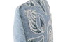 DKD Home Decor Cojin Atlantico Azul Chenilla 45 x 45 x 10 cm (2 Unidades)