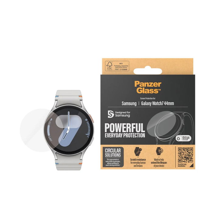 PanzerGlass Protector de Pantalla para Galaxy Watch7 y Watch8 44mm UFW