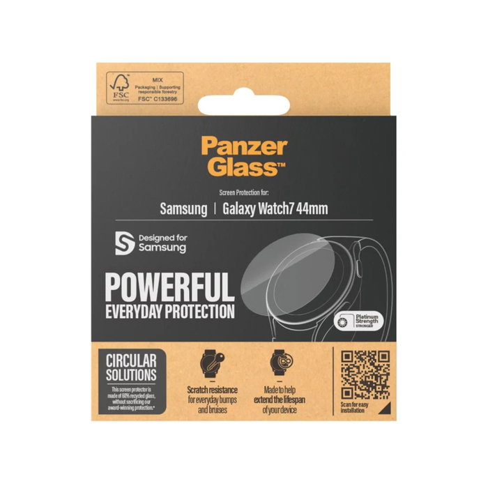 PanzerGlass Protector de Pantalla para Galaxy Watch7 y Watch8 44mm UFW