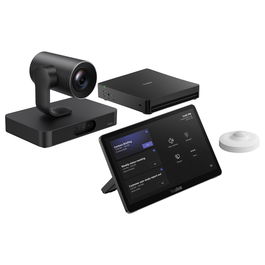 Yealink MVC S80-C5U-000 Sistema de Videoconferencia en Grupo, 20x Zoom, Pantalla IPS 11.6" Full HD, Intel Core Ultra 5, 256GB SSD, WiFi 6, Bluetooth 5.2, Negro