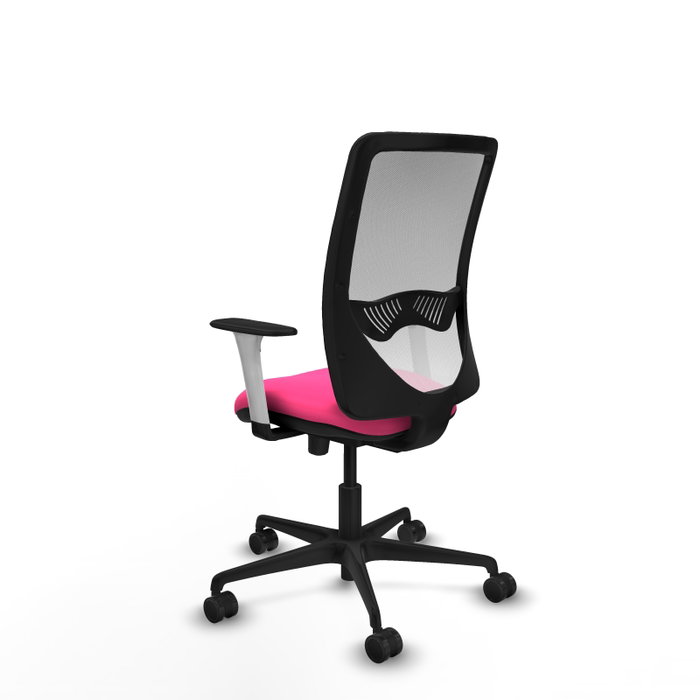 PIQUERAS Y CRESPO Silla de oficina Zulema Rosa y Blanco PIQUERAS Y CRESPO Silla de oficina Zulema Rosa y Blanco