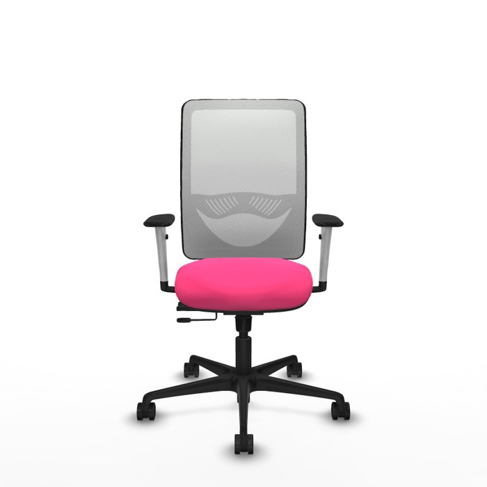 PIQUERAS Y CRESPO Silla de oficina Zulema Rosa y Blanco PIQUERAS Y CRESPO Silla de oficina Zulema Rosa y Blanco