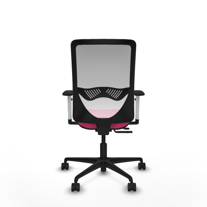 PIQUERAS Y CRESPO Silla de oficina Zulema Rosa y Blanco PIQUERAS Y CRESPO Silla de oficina Zulema Rosa y Blanco