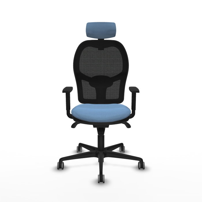 PIQUERAS Y CRESPO Silla de oficina Jorquera Azul cielo y Negro PIQUERAS Y CRESPO Silla de oficina Jorquera Azul cielo y Negro