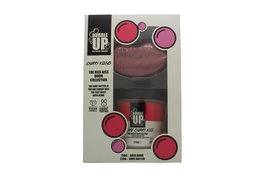 Bubble Up Kiss Kiss Boom Gift Set 150g Fizzy Kissy Bath Fizzer + 200g Cherry Nice Body Butter