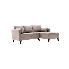 Atelier Del Sofa Sofá Cama Esquinero Derecho Bella 2 - Crema 205x140 cm