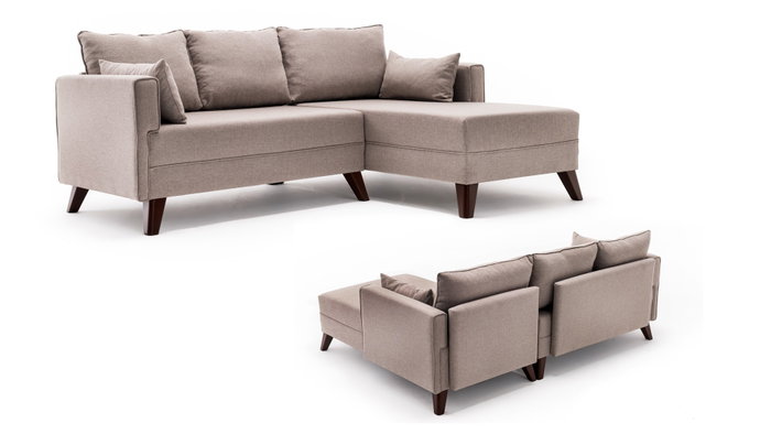 Atelier Del Sofa Sofá Cama Esquinero Derecho Bella 2 - Crema 205x140 cm Atelier Del Sofa Sofá Cama Esquinero Derecho Bella 2 - Crema 205x140 cm