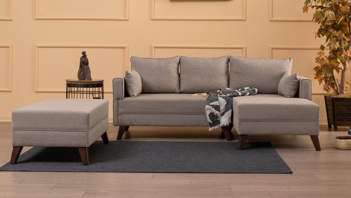Atelier Del Sofa Sofá Cama Esquinero Derecho Bella 2 - Crema 205x140 cm Atelier Del Sofa Sofá Cama Esquinero Derecho Bella 2 - Crema 205x140 cm