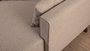 Atelier Del Sofa Sofá Cama Esquinero Derecho Bella 2 - Crema 205x140 cm