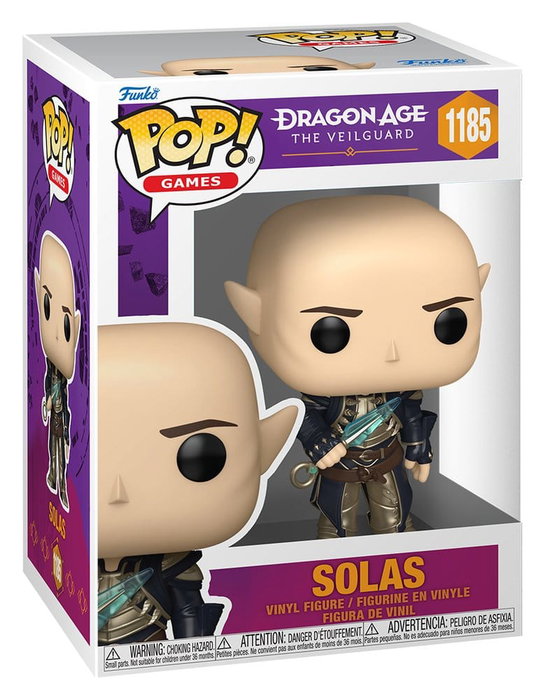 Dragon Age: The Veilguard POP! Games Vinyl Figura Solas 9 cm
