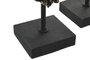DKD Home Decor Figura de Resina León y Leona con Corona, Pack de 2