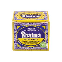 RHATMA Unguento Térmico Extra Fuerte para Dolor Lumbar, 50 Gr - Con Algas, Ginkgo Biloba, Harpagofito, Hiperico, Vitaminas E y C