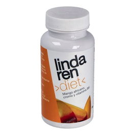 Lindaren Diet Mango Africano 60 Cápsulas Metabolismo Grasas Vitamina B6 Cromo