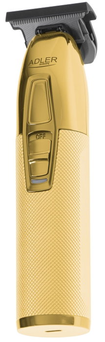 Adler AD 2836g Máquina de afeitar dorada con batería de litio 100W