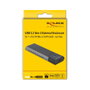 DeLOCK Caja externa combo USB Tipo-C para SSD M.2 NVMe PCIe o SATA 42638