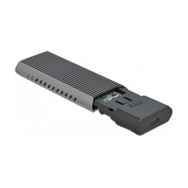 DeLOCK Caja externa combo USB Tipo-C para SSD M.2 NVMe PCIe o SATA 42638