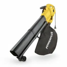 Powerplus Soplador de Hojas Eléctrico POWEG4030 3300 W Velocidad Máxima del Aire 250 km/h