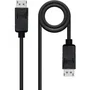 Nano Cable 10.15.2800 Cable DisplayPort 1.4 8K Macho-Macho 50cm Negro Certificado