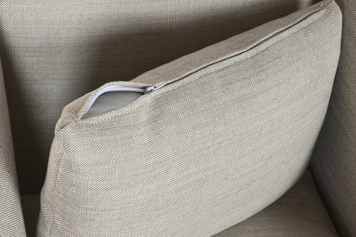 DKD Home Decor Silla de Fresno Tapizada en Poliéster Blanca
