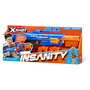ZURU XSHOT Insanity Berzerko Pistola de juguete con 48 dardos, alcance 27 m, para niños 8+ años, manual en francés