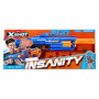 ZURU XSHOT Insanity Berzerko Pistola de juguete con 48 dardos, alcance 27 m, para niños 8+ años, manual en francés