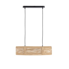 Lámpara Techo Crema Cuerda de Papel 60,50 X 13,50 cm